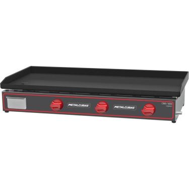 Imagem de Chapa Bifeteira Compact A Gás Cbg1000c Metalcubas Chapa Para Lanche Cbg1000c