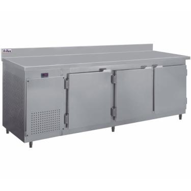 Imagem de Balcão De Encosto 3 Portas Rf042 Frilux Balcão Refrigerado Inox 110v