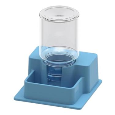 Imagem de Gralara Alimentador de répteis, bebedouro, acessórios de alimentação, prato de água para répteis, anfíbios, dragões barbudos, répteis, cobras, lagartos, Azul Claro