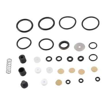 Imagem de ZAWELIYO 12V PCP Peças de Reposição para Compressor de Ar Conjunto de Anel de Pistão de Anel de Vedação de Metal PVC de 30mpa para Acessórios de Compressor de Ar de Bomba de Alta