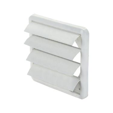 Imagem de Veneziana Autofechante  Branca Ventisol 150mm p/ Duto e Exaustor