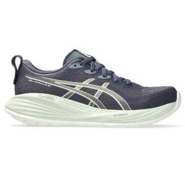 Imagem de ASICS Tênis feminino de cano baixo, Creme de neblina índigo, 38