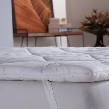Imagem de Pillow Top Viúva 1,28m x 1,88m | 8 cm de Espessura com Enchimento 800 g | Colchão de Algodão Macio e Confortável | Suporte Anatômico e Respirável