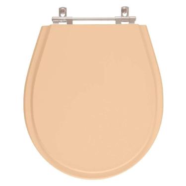 Imagem de Assento Sanitário Poliester Avalon Papaya Para Vaso Ideal Standard