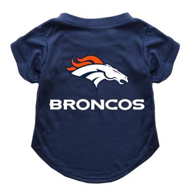 Imagem de Camiseta Little Earth 320171-BRNC-S: Denver Broncos Pet