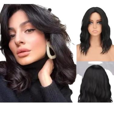 Imagem de Peruca Front Lace com Cabelo Humano ondulada