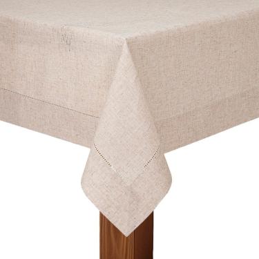 Imagem de Toalha De Mesa Copa E Cia Miami Natural - Quadrada 8 Lugares - 220 X 220 Cm