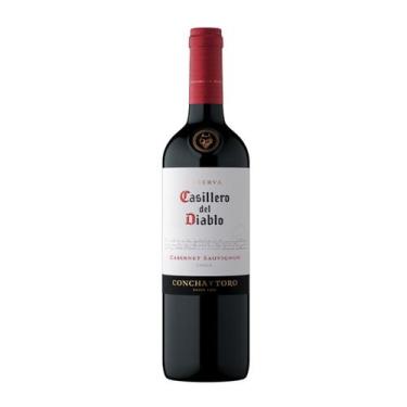 Imagem de Vinho Chileno Cabernet Sauvignon Seco Casillero del Diablo 375ml