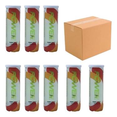 Imagem de Caixa De Bolas De Tenis Odea Power 24 Tubos De 3 Bolas