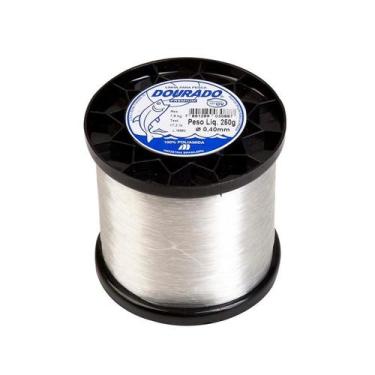 Imagem de Linha Pesca Dourado 0,40Mm Branca 250G