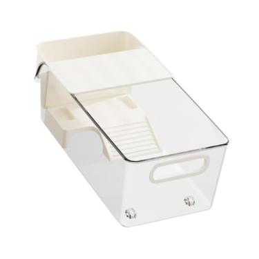 Imagem de IEUDNS Tanque para tartarugas, cercado para tartarugas, esconderijo para tartarugas, área de incubação com plataforma, habitat para répteis, sapos, lagostins