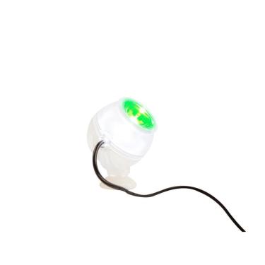 Imagem de Mini Spot De Luz Submerso Em Led Aquários Lagos Fonte Verde