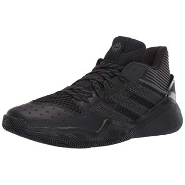 Imagem de adidas Tênis de basquete Harden Stepback, Preto/cinza/preto, 8.5