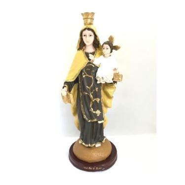 Imagem de Imagem Nossa Senhora Do Carmo Em Resina 32 Cm