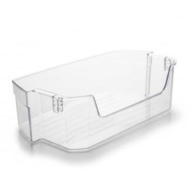 Imagem de Mallofusa WR71X38307 WR71X30144 Substituição de compartimento de prateleira de porta de geladeira compatível com refrigeradores GE 1 peça