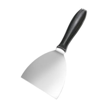 Imagem de Generic Espátula de aço inoxidável, espátula para massa corrida, ferramenta manual para drywall, lâminas de massa de nível profissional para teto de corrida, 5inch
