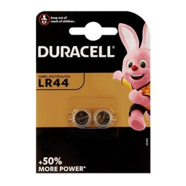 Imagem de Bateria Duracell LR44 A76 1,5V Cartela 2 Un