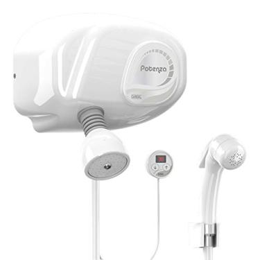 Imagem de Ducha Com Pressurizador Potenza Flex Digital Cardal Branco Pequeno