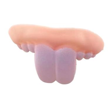 Imagem de KiBcsLic Decorações de dentes de Halloween, truques de terror engraçados, brinquedos para temas de aniversário, festa, performance de palco, fantasia de