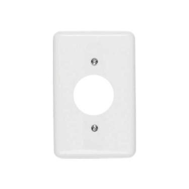 Imagem de Espelho 4x2 Com 1 Tomada Redonda - Linha Stylus - Ilumi