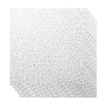 Imagem de Placa de EVA 40x48cm atoalhado Branco c/ 5 folhas Gatte