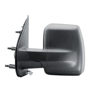 Imagem de Retrovisor de porta do lado esquerdo do motorista elétrico e vidro aquecido, capa traseira texturizada dobrável manual para Nissan NV1500 NV2500 NV3500 de 2012 a 2021