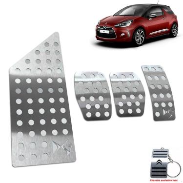 Imagem de Pedaleira Com Descanso Inox Citroen Ds3 2012 A 2017