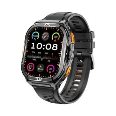 Imagem de Smartwatch À Prova D'Água Com Tela AMOLED De 1.96, GPS De Dupla Banda,