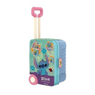 Imagem de Mala de Viagem Café do Stitch 3 em 1 Multikids - BR2497
