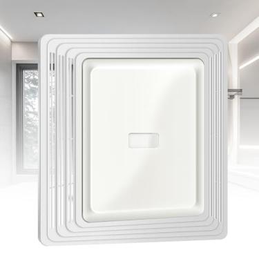 Imagem de WuWoWo S97014094 Substituição da grade da tampa da lente do ventilador de ventilação do banheiro para HD50L, HD80L, 679FL, 679FLT, 680FL, 680FLT, 678, 679, 680