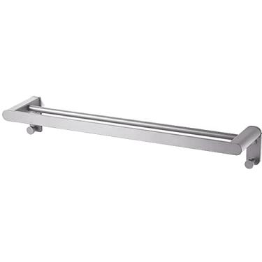 Imagem de DSeenLeap Toalheiro multifuncional de alumínio para casa de banho, barra para toalhas de parede, barra individual para casa de banho (Monocor, 40 cm)