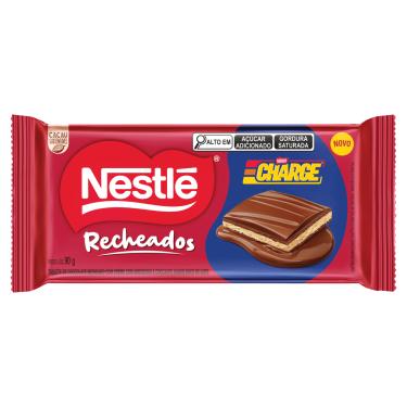 Imagem de Barra de Chocolate Recheado Charge Nestlé 90g