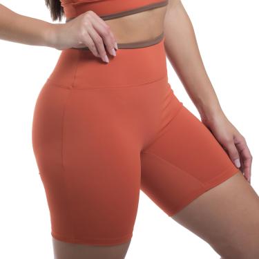 Imagem de Shorts Feminino My Fitness Básico Army Topaz/Cacau | Marcio May Sports