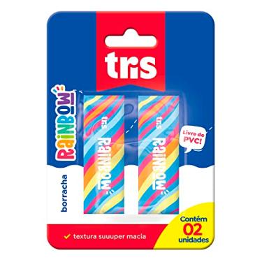 Imagem de Borracha Rainbow Cartela Com 2 Unidades - Tris