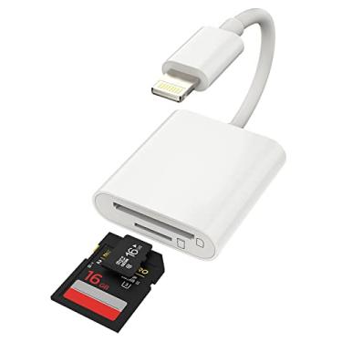 Imagem de Adaptador Micro SD TF Flash Card Reader Acessórios para iPhone Camera Memory Lightning Adaptador Compacto Photo Photography Viewer para Apple 13 12 11 Pro Max X Xs XR 8 7 6 Plus Se Ipad Air Mini 2020
