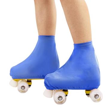 Imagem de TUYUU Capas de skate, capas de botas de patinação, capa protetora de sapatos de patinação para crianças, jovens, adultos, homens, mulheres, meninos e meninas, capa de skate para patinação artística