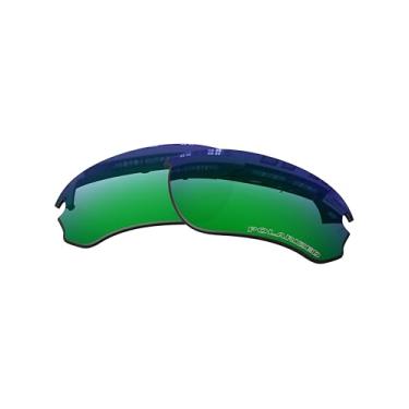 Imagem de Lentes de reposição OOOWLIT compatíveis com óculos de sol Oakley Si Speed, Emerald Combine8™ Polarized, One Size
