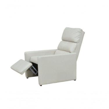 Imagem de Poltrona Do Papai Reclinável Turin Bege material sintético - MATRIX