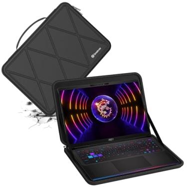 Imagem de Smatree Capa protetora rígida de EVA compatível com MSI Prestige 14 A12UC/A12SC/A11SCX/A10SC/EVO A11M/EVO A11MO, Samsung Galaxy Tab S10/S9 Ultra de 14,5 polegadas com S Pen, teclado (X8040T)