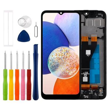 Imagem de Duotipa [Com moldura] Tela LCD de 6,6 polegadas para Samsung Galaxy A14 5G LCD Diaplay Touch Screen Digitalizador Assembly com kit de ferramentas de reparo técnico (para a versão dos EUA)