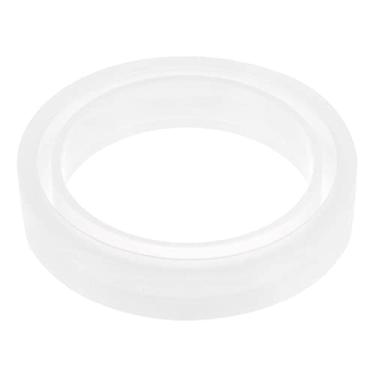 Imagem de Generic Anel de silicone redondo epóxi 62 mm de largura cristal de resina para fazer joias, artesanato DIY