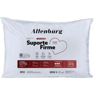 Imagem de Travesseiro Percal 50x70cm 180 Fios - Altenburg Suporte firme, 1 unida