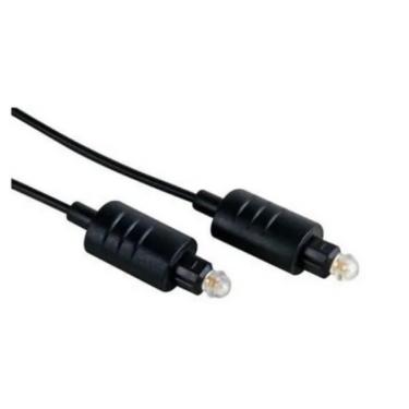 Imagem de Cabo Áudio Ótico Digital 2 Metros TosLink Óptico Home