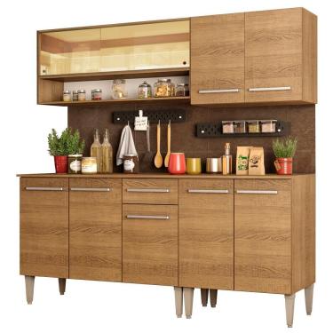 Imagem de Cozinha Completa Emilly Dance com Balcão e Armário Madesa