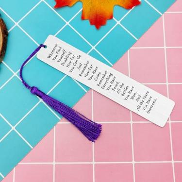 Imagem de Marcador de livro Recovery Sympathy, presentes de sobriedade, para homens, mulheres, sobreviventes de câncer, presente para mulheres, pacientes, serenidade, oração, presente, marcador de página para