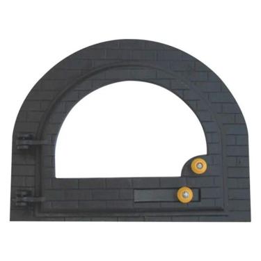 Imagem de Porta Forno Ferro Fundido Igloo Vidro - Tamanho 42x53cm