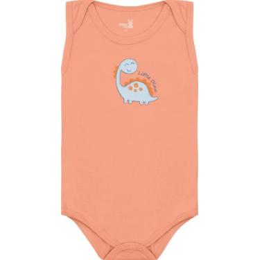 Imagem de Body regata bebe 13589 kiko e kika - Kiko baby, Laranja, RN