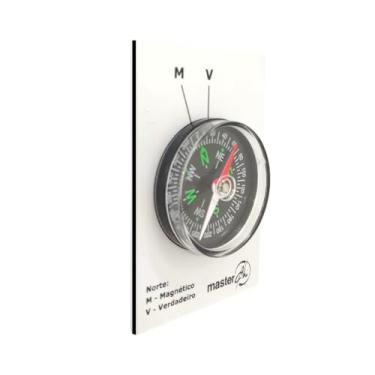 Imagem de Bússola Com Indicação Do Norte Verdadeiro E Magnético Master Chi