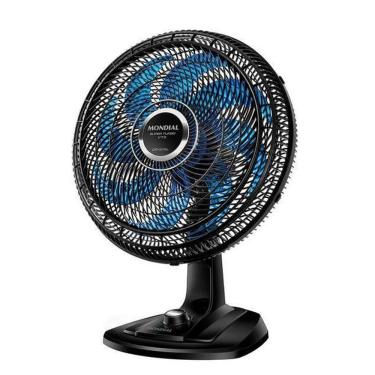 Imagem de Ventilador De Mesa Mondial Vtx-40-Crystal 127V 140W Preto