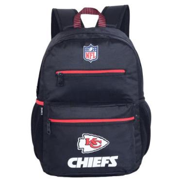 Imagem de Mochila De Costas Grande Escolar Esportiva Times Oficial NFL - Xeryus,